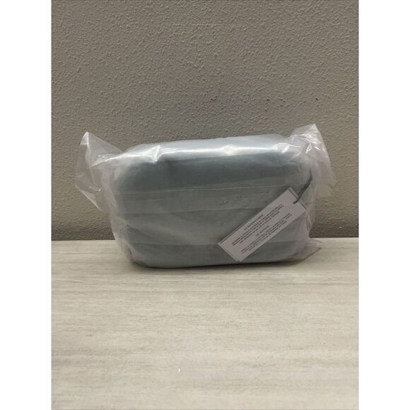 UGG Janey II Suede & Shearling Green Crossbody Bag purse - Picture 10 of 13